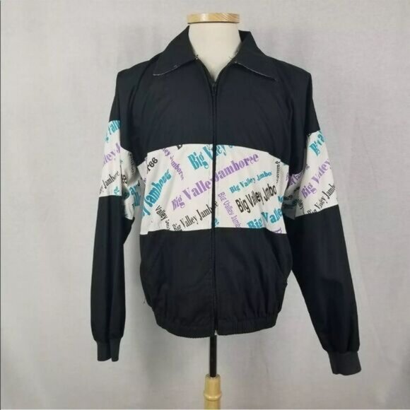 Big Valley Jamboree Large Camrose Alta 1993 Vintage Jacket. - Picture 2 of 8